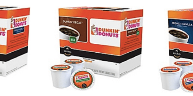 Staples.online: Dunkin’ Donuts K-Cups 39¢ & Eight O’Clock K-Cups Only 33¢ Each (Today Only!)