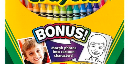 Target: Crayola Crayons 64 Count ONLY $2