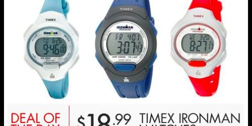 Amazon: Timex Ironman Watches $18.99 Today Only + 60% Off Men’s Big & Tall Clothing