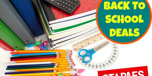 Staples: Back to School Deals 8/23-8/29