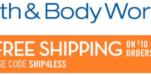 Bath & Body Works: Free Shipping on $10 Orders = Nice Deals on Travel Size Items, Lip Gloss & More