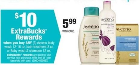 Aveeno CVS