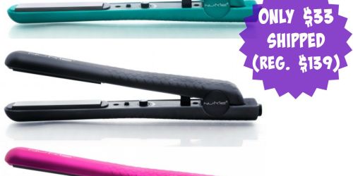 NuMe.online: Silhouette Flat Iron Only $33 Shipped (Reg. $139) + Free Travel Size Shampoo & Conditioner