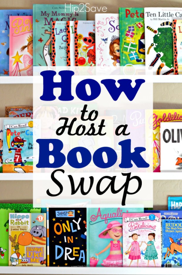 Host a Book Swap by Hip2Save.online