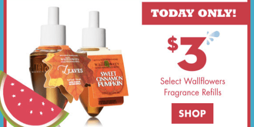 Bath & Body Works: Wallflowers Fragrance Refills $2.59 Each Shipped – Regularly $6.50 (Today Only)