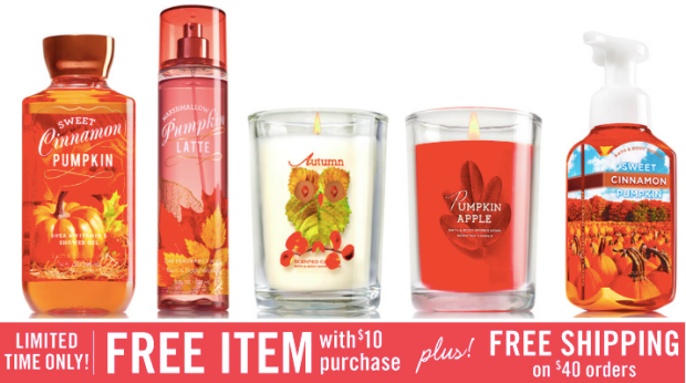 Bath & Body Works Free Item