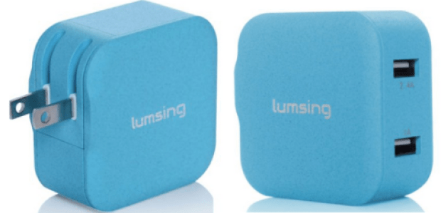 Lumsing Dual-Port USB Travel Charger