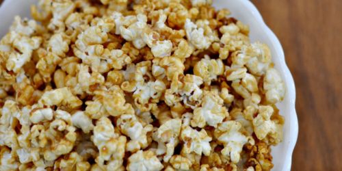 DIY Caramel Corn Microwave Recipe