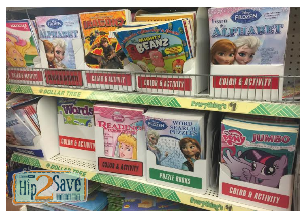 Dollar Tree Kids' Activity books