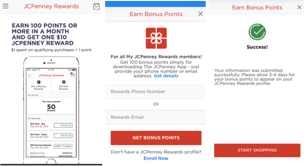 Free $10 JCPenney Credit