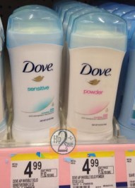 dove deodorant