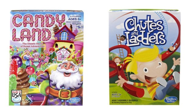 Candy Land and Chutes & Ladders