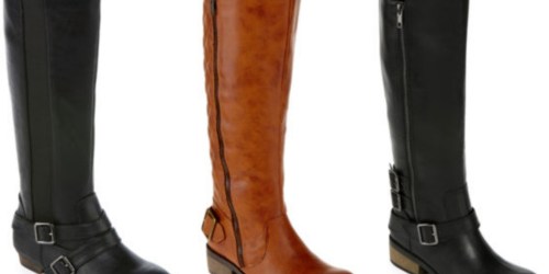 JCPenney: Women’s Riding Boots Only $15.99 (Regularly $90) + More