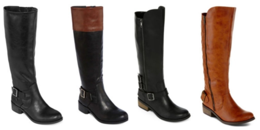 JCPenney: Women’s Riding Boots Only $16.99 Or Less (Regularly $90)