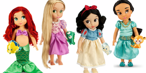 Disney Store: Free Shipping + 25% Off Entire Purchase = Select Dolls ONLY $15 Shipped (Reg. $29.95!) + More