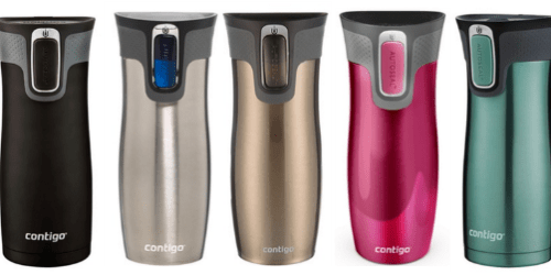 Contigo Stainless Steel Travel Mugs w/ Autoseal Lids ONLY $13.49 Each Shipped