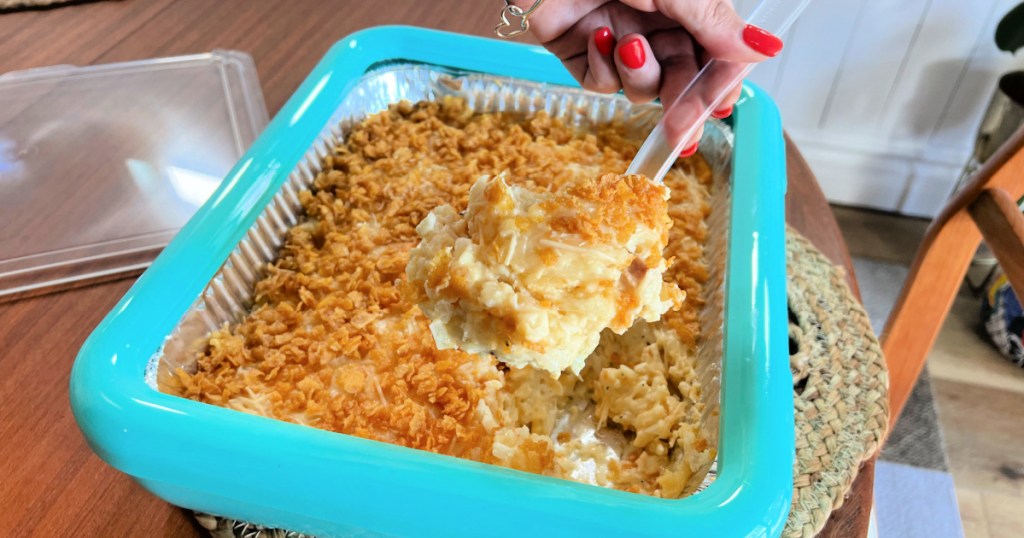 spoonful of funeral potatoes