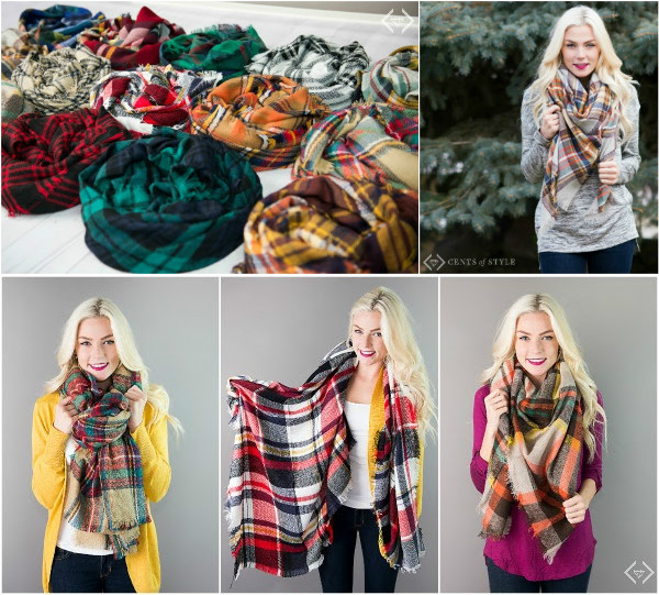 BLANKET SCARVES