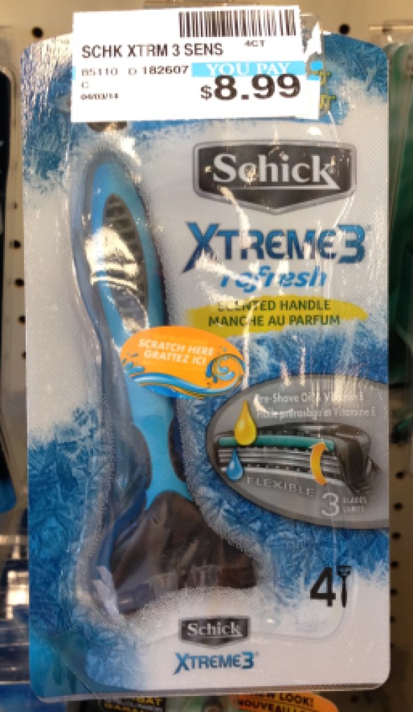 Schick Xtreme3 4 ct. CVS