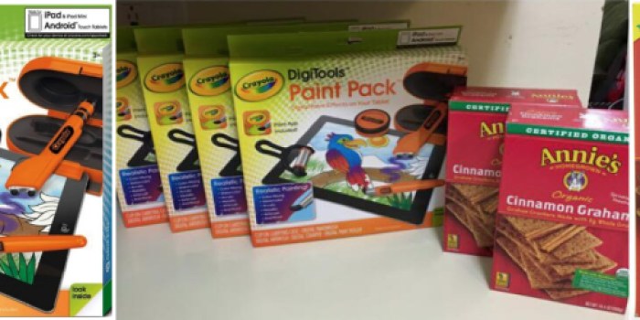 Dollar Tree: Crayola DigiTools & Annie’s Graham Crackers Possibly Only $1 Each (Reader Finds)