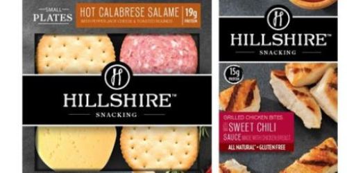 New $0.75/1 Hillshire Snacking Small Plates or Grilled Chicken Bites Coupon