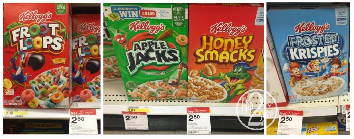 Kellogg's Cereal at Target