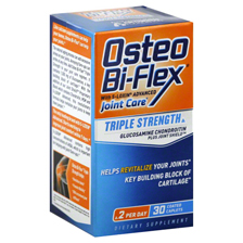 Osteo Bi-Flex Joint Care Triple Strength Glucosamine Chondroitin Plus Joint Shield 30 ct. CVS