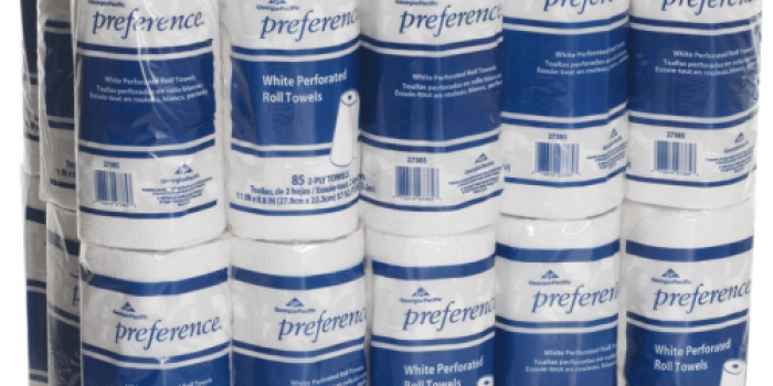 Amazon: Georgia-Pacific Preference Perforated 30-Count Paper Towel Rolls Only 60¢ Each