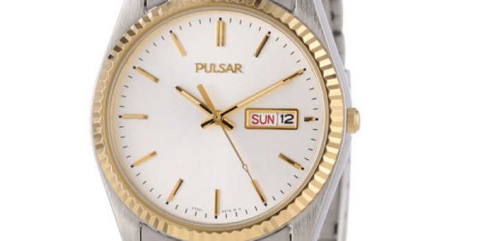 Men’s Pulsar by Seiko Two-Tone Stainless Steel Watch Only $32.95 Shipped (Reg. $125)