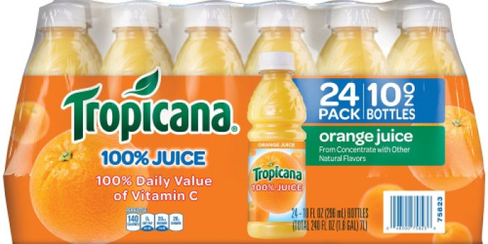 Amazon Prime: Tropicana Orange Juice & Apple Juice 10oz Bottles As Low As 45¢ Each Shipped