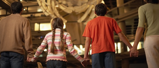 free museum admission – Family Enjoying a Museum Exhibit