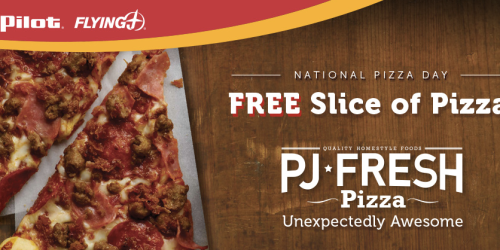 Pilot Travel Centers: FREE Slice Of Pizza (Tomorrow Only)