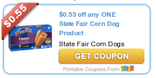 Rare $0.55/1 State Fair Corn Dogs Coupon = Corn Dogs Only $0.22 Each at Dollar Tree