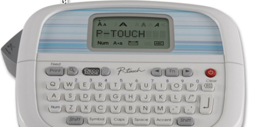 Staples: Brother P-Touch Personal Label Maker Only $9.99 Shipped (Regularly $29.99)