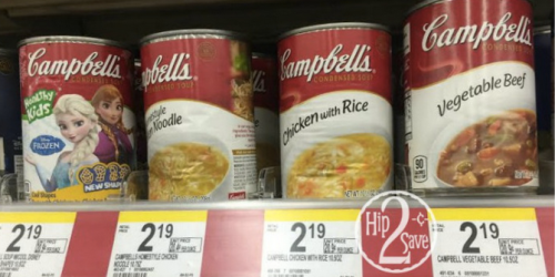 Walgreens: Campbell’s Condensed Soup Only 49¢ Per Can (After Register Reward)