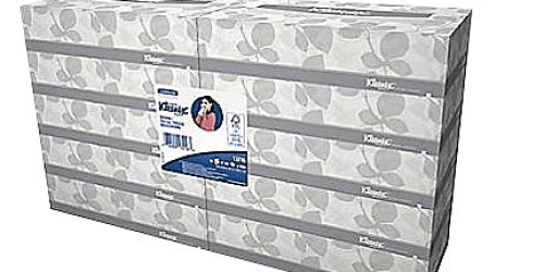 Staples: 10 Boxes Of Kleenex Facial Tissues 2-Ply 100 Count Only $7.99 (Just 80¢ Per Box)