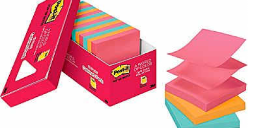 Staples: Post-it Pop-up Notes Cabinet Pack 18 ct ONLY $5.99 Shipped (Regularly $28.29) + More