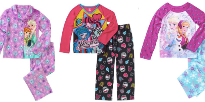 Walmart: Girl’s Pajama Sets ONLY $4