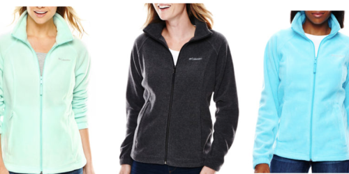 JCPenney: Women’s Columbia Three Rivers Fleece Jackets Only $17.99 (Regularly $60)