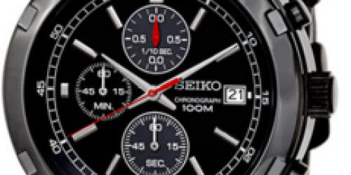 Seiko Men’s Chronograph Watch ONLY $74.99 Shipped (Regularly $280)