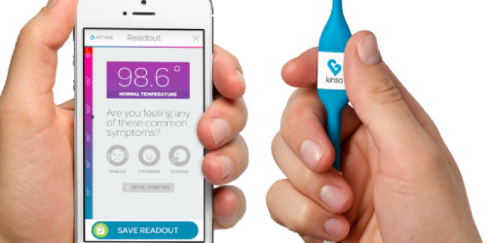 Kinsa Smart Stick Thermometer $14.99 Shipped