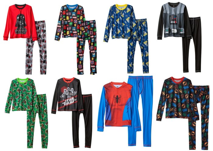 Boys' Character Themed Pajamas