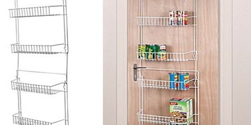 Staples: 5 Foot Overdoor Storage Basket Rack Only $11.99 (Regularly $19.95)