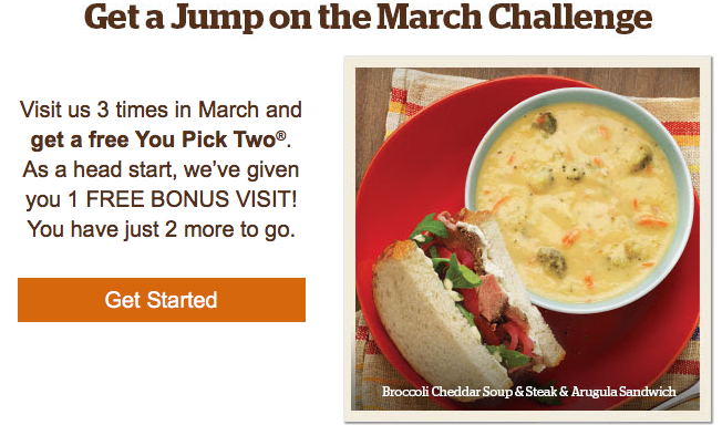 Panera Bread March Challenge