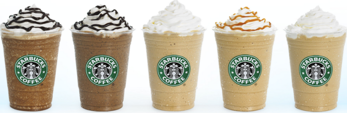 Starbucks Frappuccinos