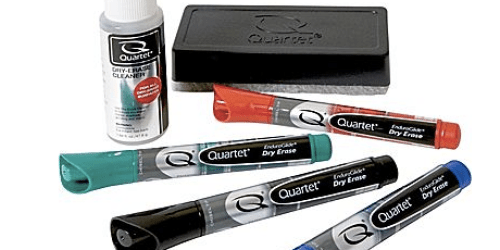 Staples: Quartet EnduraGlide Dry-Erase Starter Set Only $2.99 (Regularly $11.29) + More Great Deals