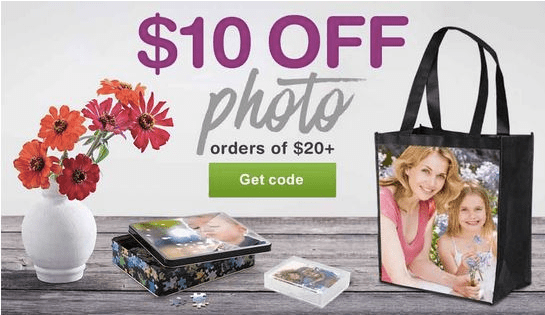 Walgreens Photo $10 off $20 offer