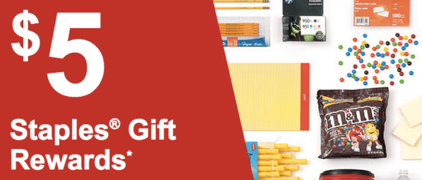 Staples Gift Reward