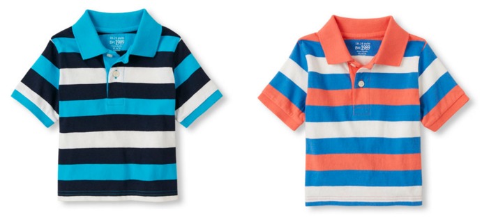 Toddler boy polo shirts