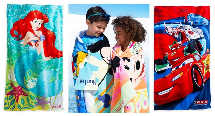 Disney Personalized Beach towels